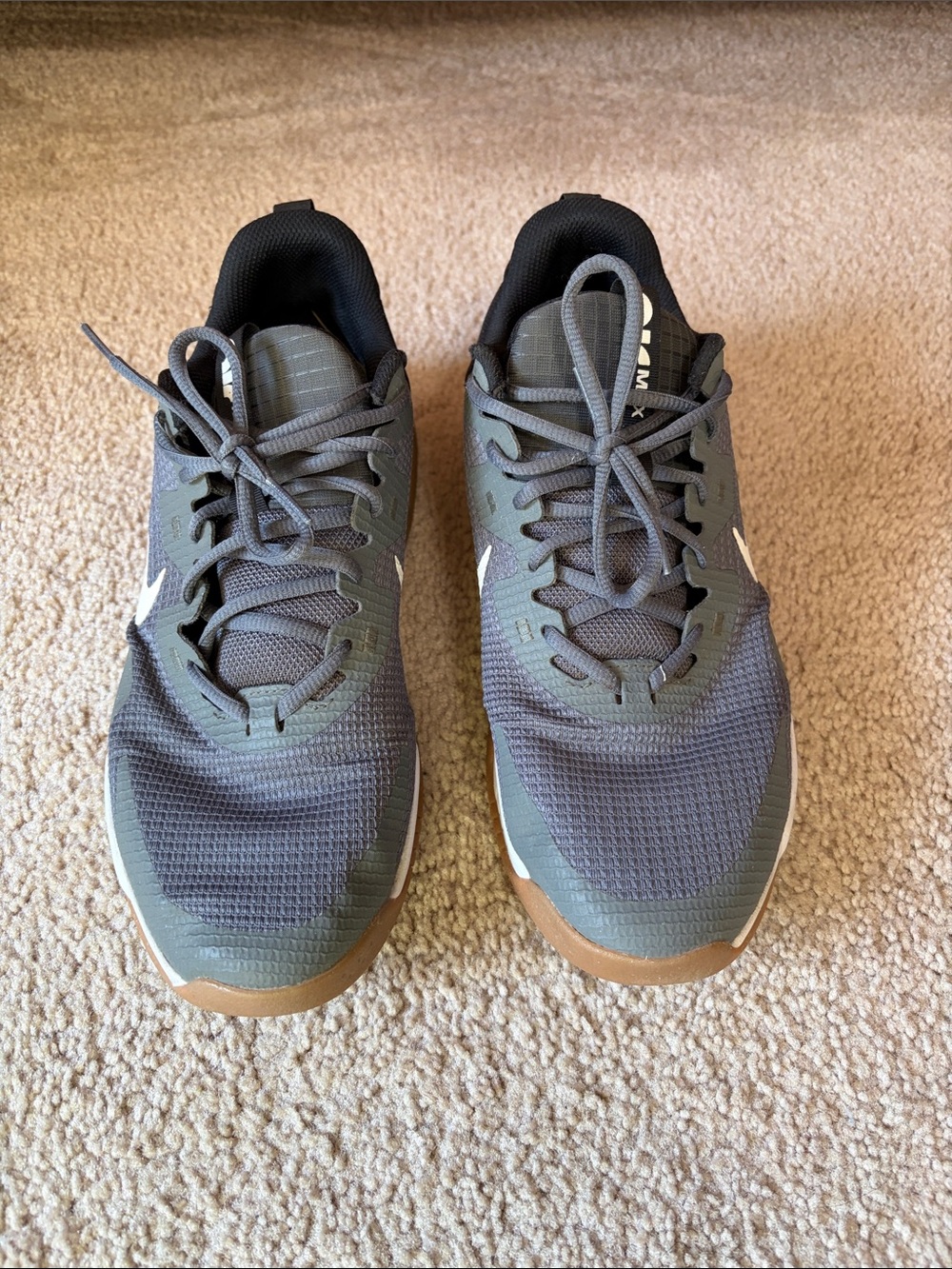 Nike Air Max Men's Gray, Black and White Sneakers